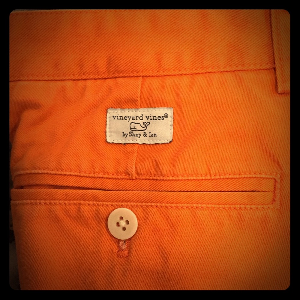 Vineyard Vines Chino 36x30 Orange